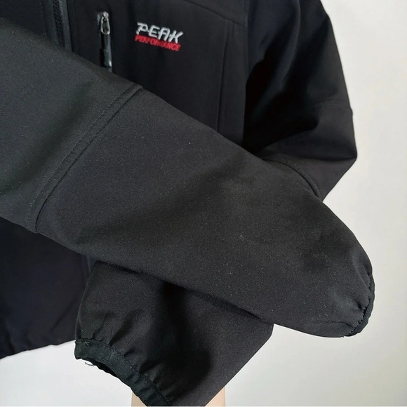 Peak Performance Womens Soft Shell Black Jacket - Picture 8 of 16